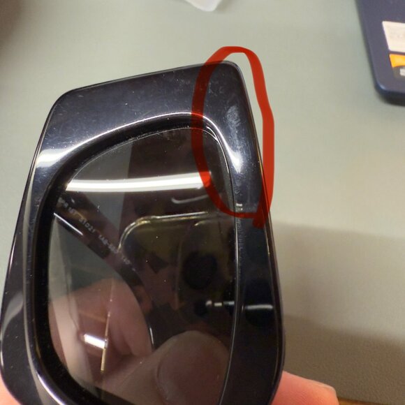 Prada SPR 15Y Sunglasses 1AB-5S0 Black Pink Havana Gray Lenses 51mm 21 140 READ - Picture 13 of 14